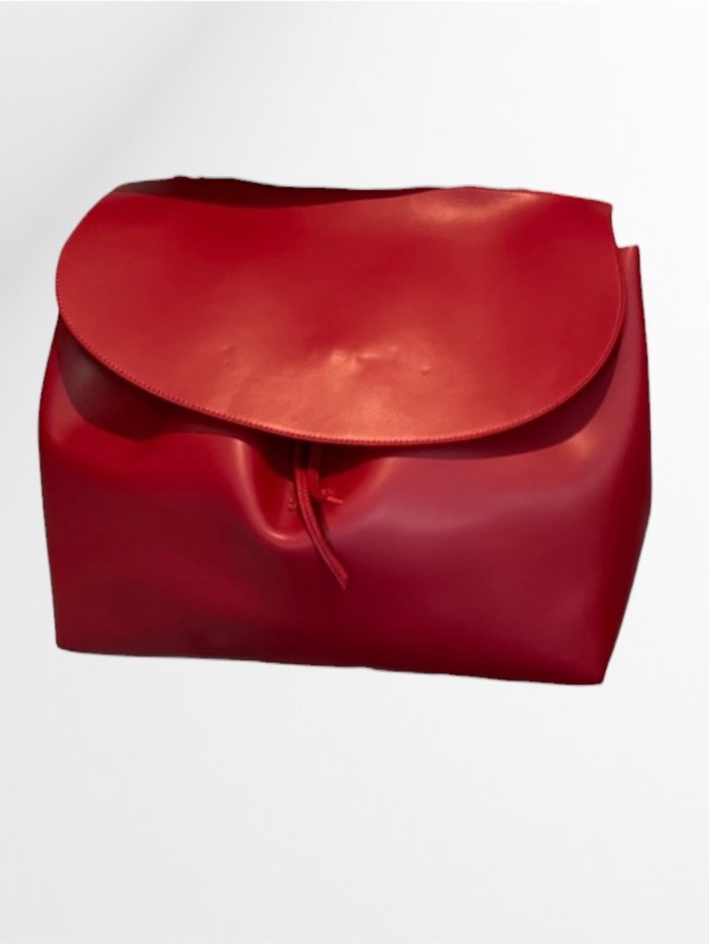 Schoneberg Red Women's Shoulder Bag with Sleek Fold-Over Flap